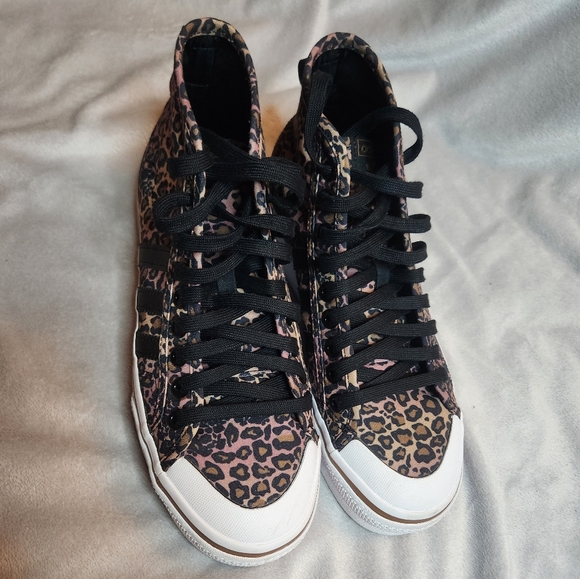 Adidas nizza high top platform sneakers - Picture 2 of 9